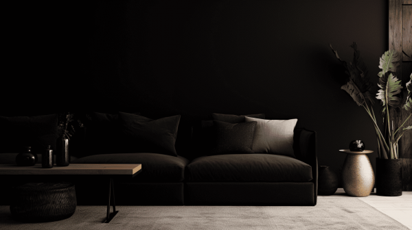 Панно из гранита Absolute Black (Абсолют Блэк)